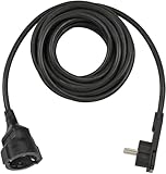 Brennenstuhl Qualitäts-Kunststoff-Verlängerungskabel mit Flachstecker (Verlängerungskabel flach...