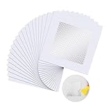 Wandreparatur Patch Selbstklebendes 20 Stück Trockenbau Reparatur Pflaster Aluminium Stoff...