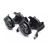 PNAAH Flash Wheel Fersenrolle 1 Paar blinkende Walze Skating Schuhe Whirlwind Riemenscheibe...