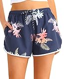 APTRO Damen Badeshorts Badehose Strand Wassersport Shorts Boardshorts UV Schutz Sommer Sport Gym...