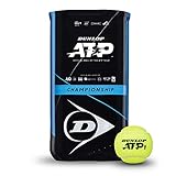 Dunlop Tennisball ATP Championship – für Sand, Hartplatz & Rasen (2x4 Bi-Pack)