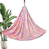 Kinder-Hängemattenschaukel – Im Dunkeln Leuchtender Sensorischer Sitz, Bequeme...