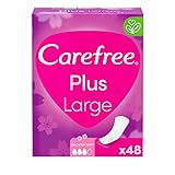 CareFree Slipeinlagen Plus Large mit leichtem Duft (48 Stück), super saugstark, um Flüssigkeiten...