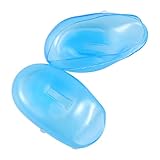 SOESFOUFU 2-Teiliger Blauer Haar-Toner-Anzug Badeset Schutz-Ohrabdeckung Salon-Gehörschutz...