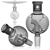 DILAW® Shisha Tornado Molassefänger Totenkopf (aus Glas für (Schliff 18/8) - Wasserpfeife,...