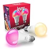 innr Zigbee E27 Smart LED Lampe, Funktioniert mit Hue* und Alexa (Bridge Erforderlich), White &...