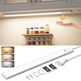 Lureshine Unterbauleuchte Küche LED Dimmbar, 41CM Unterschrank Beleuchtung Küche mit...