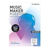 MAGIX Music Maker - 2019 Plus Edition - Beats produzieren, aufnehmen und mixen | Standard | PC | PC...
