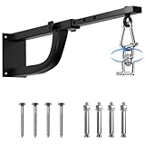 JUOIFIP Boxsack Halterung, Adjustable Wandhalterung für Boxsäcke, Schwerer Aufhänger mit Einer...