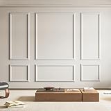 Art3d Vorgeschnittenes Wandform-Set, 6-teilig, fertig zum Zusammenbauen, für Innenwanddekoration,...