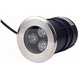 MIKOTR Einbaustrahler Unterwasser Mini Led Strahler Außen IP68 Edelstahl 304 85-265V Zum Draussen,...