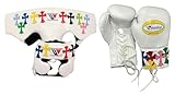 Gewinnende Boxhandschuhe, Gewinn-Kopfschutz, Gewinner, Tiefschutz, Boxsack,...