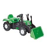 Dolu Ranchero Traktor mit bewegbarem Eimer und Anhänger, für drinnen und draußen,...