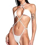 Badeanzug Damen Bauchweg Große Brüste Strandbikini Schnelltrocknend Modest Fashion 2024 Freizeit...