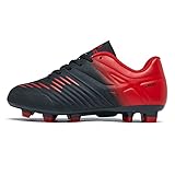 LEOCI Fußballschuhe for Jungen Mädchen Kinder Little Kids Firm Ground Sportliche Football...