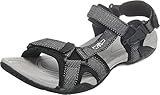 CMP Herren Hamal Riemchensandalen, Schwarz, 45 EU