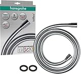 hansgrohe Isiflex - universal Duschschlauch 1,60 m, mit Verdrehschutz, flexibler Brauseschlauch mit...