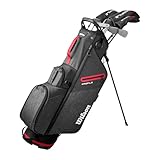 Wilson Herren Profile KOMPLETT GRA STA Set, Rot/Schwarz/Silber, Standard