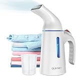 OLAYMEY Steamer Dampfglätter 700W, 40S Schnelles Aufheizen Reisebügeleisen Steam Iron, 120ml...