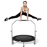 SereneLife SLSPT438 Tragbares Fitness-Rebounder, 76,2 cm, Jumping-Aerobic-Workout, Mini-Trampolin...