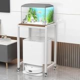 Aquarium-Ständer für Aquarien, stabiler mobiler Tisch-Reptilien-Terrarium-Glasbehälter mit...