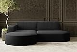 Kaiser Möbel Ecksofa Modena Studio Parma - Modern Design Couch, Sofagarnitur, Couchgarnitur,...