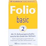 SteriPharm Pharmazeutische Produkte Folio 2 filmtabletten, 8.6 g, 90 Stück (1er Pack)