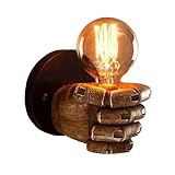 KRUIHAN Wandleuchte Sconce E27 Vintage Licht Schirme Industrielle Lampe Wand Montiert für...