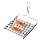 Hot Dog Roller, Hotdog Roller, Rollen für Küchengeräte, Edelstahl-Hot-Dog-Roller-Grillständer...