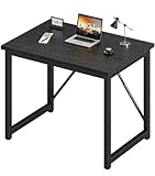 Devoko 80 x 60 x 75 cm Schreibtisch, Kleiner Camping Tisch, Bürotisch für Arbeitszimmer, Study...