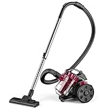 Beutelloser Staubsauger ohne Beutel, 2600W Staubsauger Beutellos, Staubsaugers Starke Saugleistung...