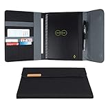 Rocketbook Capsule 2.0 Folio Cover für Core und Fusion | 100% recycelbar, mit Stifthalter,...