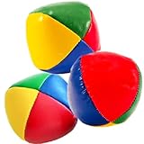 SovZovy Jonglierbälle 3er Set, Rivestimento Impermeabile，Riempiento di Paline da Giocoleria für...