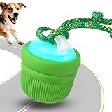 Interaktives Hundespielzeug, bissfest, kaubar, robust, beweglicher Ball für Hunde, für kleine,...