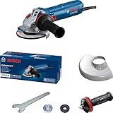 Bosch Professional kabelgebundener Winkelschleifer GWS 12-125 S (Scheiben-Ø: 125 mm, 1200 W, inkl....