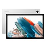 Samsung - Galaxy Tab A8 Tablet 25,6 cm (10,5 Zoll) 128 GB Android Farbe Silber (spanische Version)...