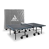 JOOLA Tischtennisplatte Outdoor Aluminium PRO Wetterfest mit Tisch Abdeckung, Klappbares...