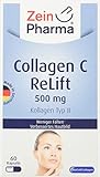 ZeinPharma Collagen C ReLift 500 mg Kapseln Monatspackung mit Hyaluronsäure Chondroitin Mangan...