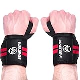 Beast Gear Handgelenk Bandagen Fitness (2 St.) - Gym Zubehör - Wrist Wrap Handgelenkbandage -...