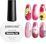 JODSONE Blooming Gel Nagellack zum Verteilen, Transparenter Marmor-Nagel, Nagelkunst-Zubehör für...