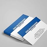 Visitenkarten, prinux, Professionell, 75 Stück, 400g-Karton, mit Wunschtext - Text, Schriftart und...