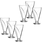 LEONARDO HOME CONO Schalenset • 6 Stück • Konisches Design • Für Eis, Dessert, Vorspeisen...