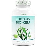 Bio Kelp (Natürliches Jod) - 365 Tabletten mit je 200µg Jod aus Bio-Braunalgen - Laborgeprüft -...