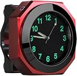 Shengruili Motorrad Fahrrad Uhr,Motorrad Lenkeruhr,Motorrad Uhr Lenker,Fahrraduhr für...