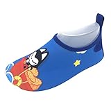 Strandschuhe für Kinder, dünne, atmungsaktive Schwimm-Sneaker, Wasserpark, Cartoon-Gummisohle,...