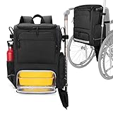 SAMDEW Rollstuhl Rucksack, Taschen für Rollstühle, mit Wärmeisolier Taschen für Medizin &...