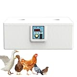 Geflügel Brutmaschine - Inkubator Brutautomat Halbautomatischer Mit Temperaturkontrolle Für 10-25...
