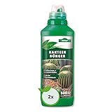 ALLFLOR Kakteendünger flüssig- und Sukkulentendünger für alle Kakteen , Aloe Vera Pflanze und...