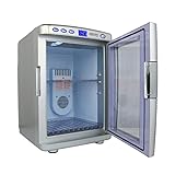 JUNG CAMRY CR8062 Mini Kühlschrank Glastür 20 L, Minikühlschrank leise, Kühlschrank klein mit...