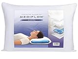 Mediflow Elite Daunenwasserkissen - 90% Daunenfüllung, verstellbares Schlafkissen, Kopfkissen für...